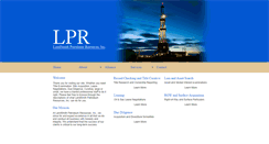 Desktop Screenshot of lpr-inc.com